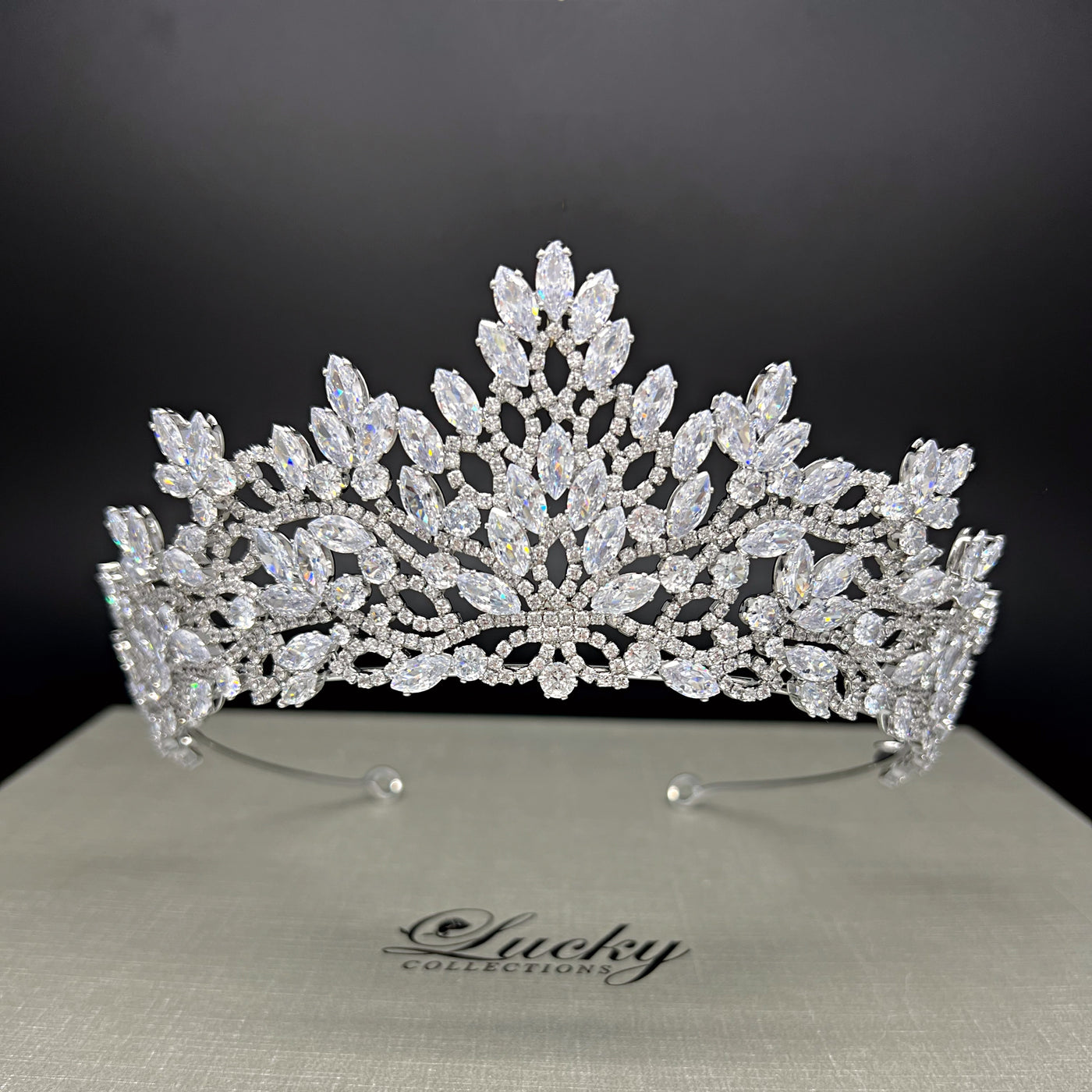 Quinceanera Crown Tiara, Corona Para Boda, Pageant Crown, Bridal Headpiece