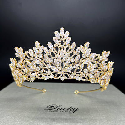 Quinceanera Crown Tiara, Corona Para Boda, Pageant Crown, Bridal Headpiece