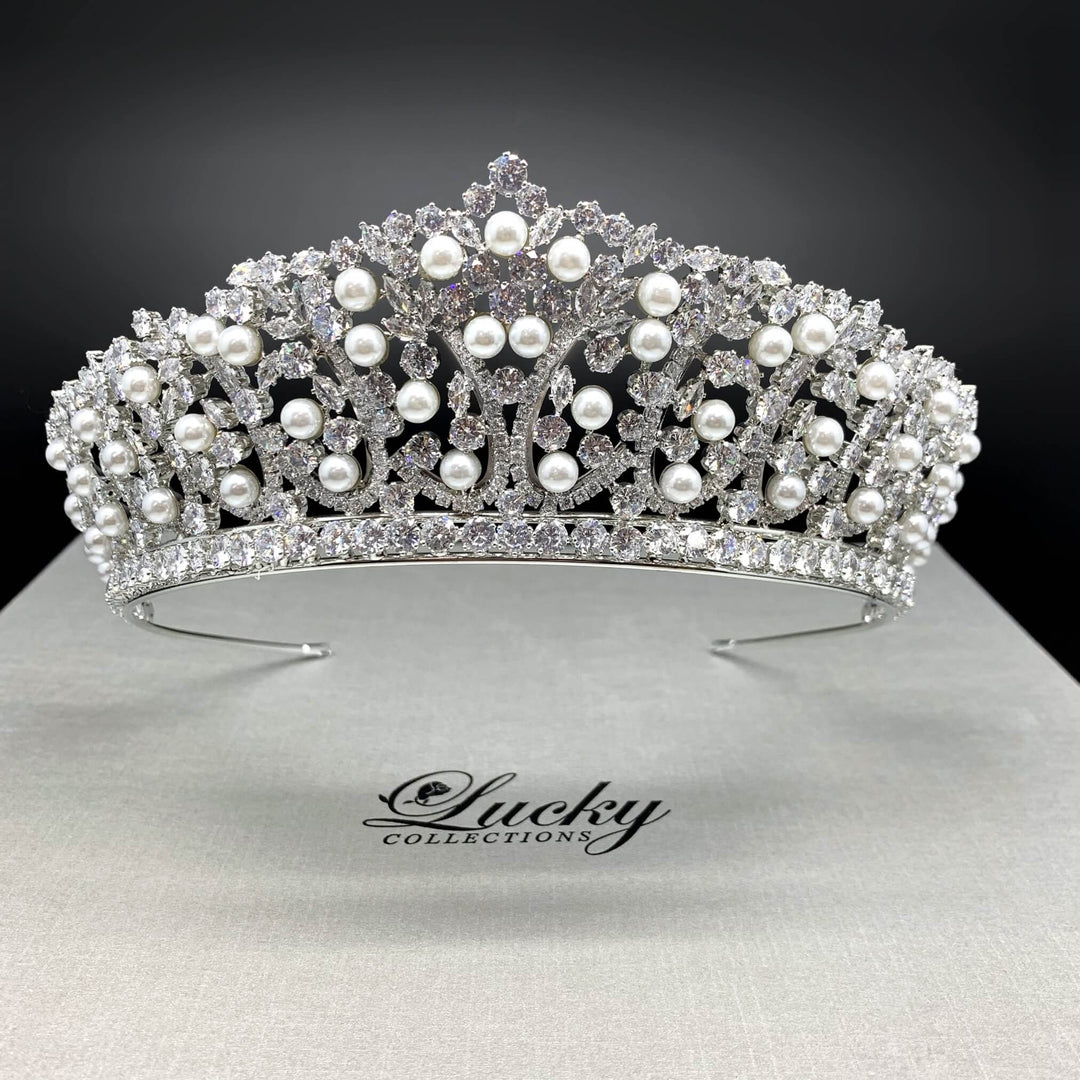 Tiara for classic on sale bride.